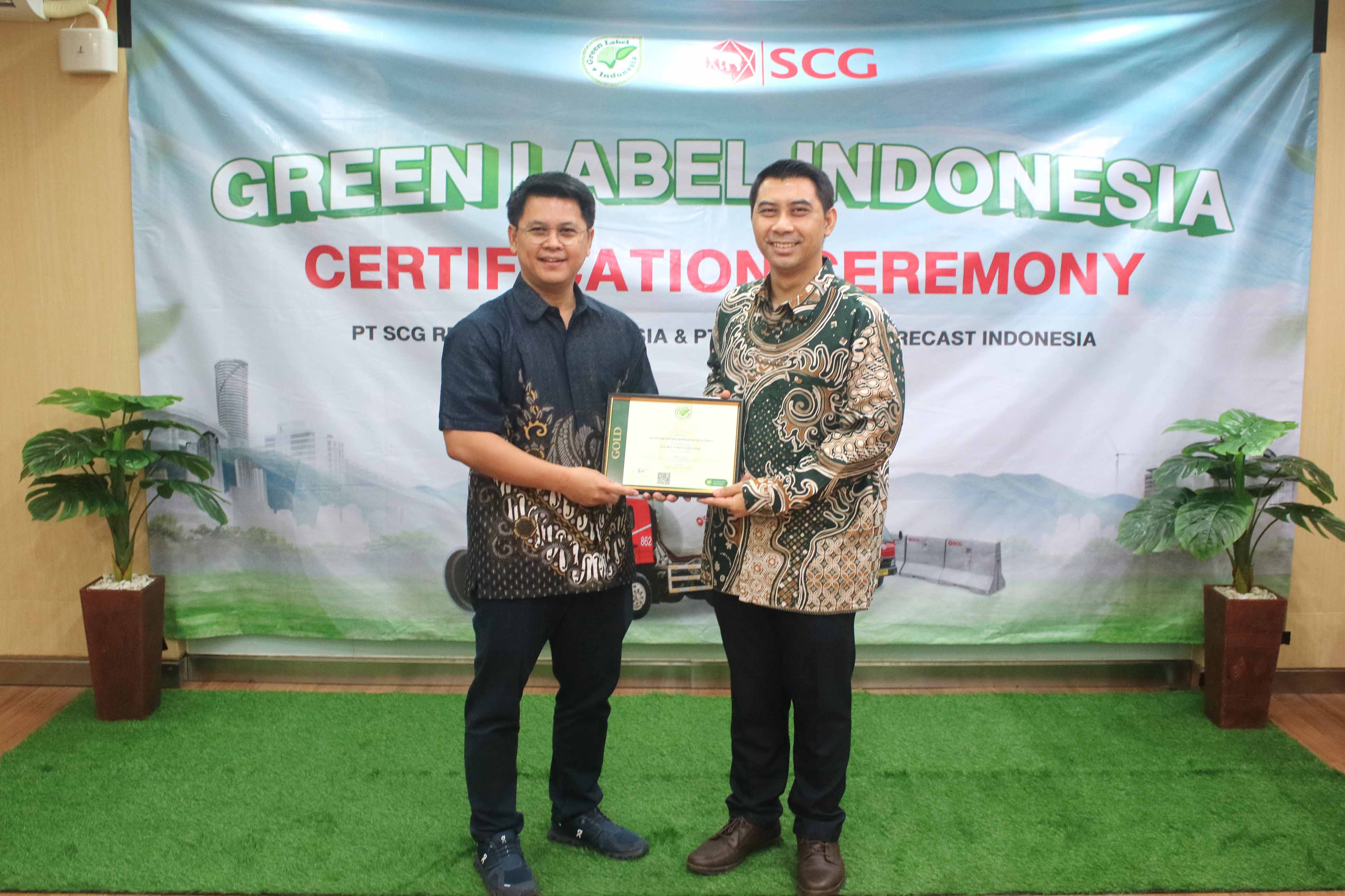 Raih 5 Sertifikasi Green Label Indonesia, SCG Kembali Buktikan Komitmen terhadap Inovasi Ramah Lingkungan di Indonesia